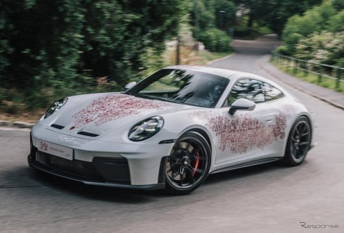 「手描きのライオン」に700時間、ポルシェのルクセンブルク進出75周年記念車がすごい