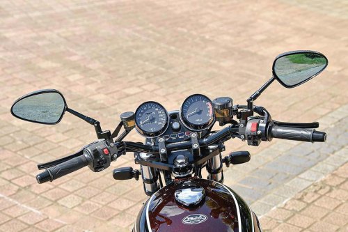 ACサンクチュアリー Z1（カワサキ Z1）18インチコンプリート車両に加わる効果的な熱対策【Heritage&amp;Legends】