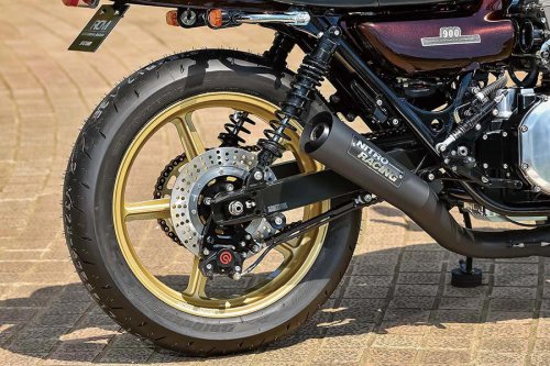 ACサンクチュアリー Z1（カワサキ Z1）18インチコンプリート車両に加わる効果的な熱対策【Heritage&amp;Legends】