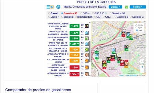 Si no la usas, deberías: la herramienta que te ayuda a ahorrar comparando el precio de la gasolina en pocos segundos
