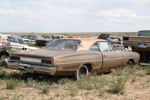 Junkyard Gems of Ernest Auto Wrecking, La Jara, Colorado