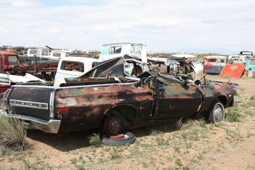 Junkyard Gems of Ernest Auto Wrecking, La Jara, Colorado