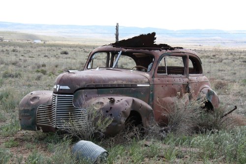 Junkyard Gems of Ernest Auto Wrecking, La Jara, Colorado
