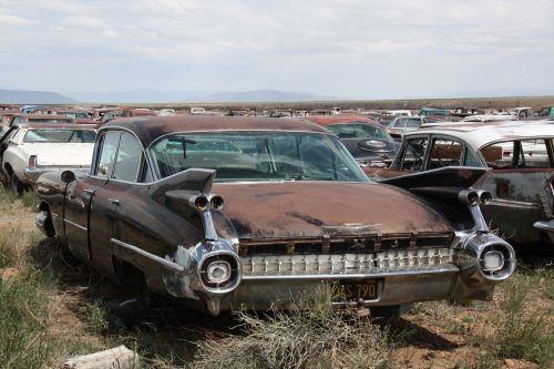 Junkyard Gems of Ernest Auto Wrecking, La Jara, Colorado