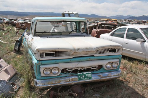 Junkyard Gems of Ernest Auto Wrecking, La Jara, Colorado