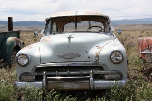 Junkyard Gems of Ernest Auto Wrecking, La Jara, Colorado