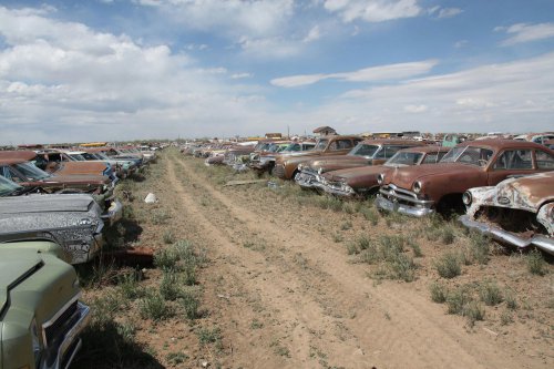 Junkyard Gems of Ernest Auto Wrecking, La Jara, Colorado