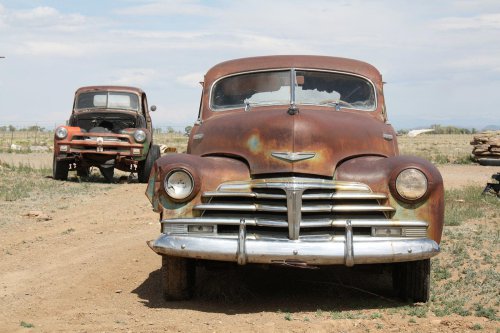 Junkyard Gems of Ernest Auto Wrecking, La Jara, Colorado