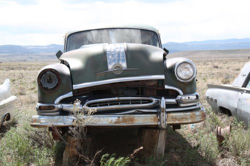Junkyard Gems of Ernest Auto Wrecking, La Jara, Colorado