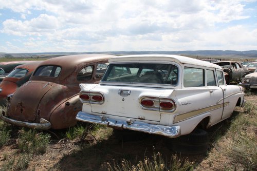 Junkyard Gems of Ernest Auto Wrecking, La Jara, Colorado