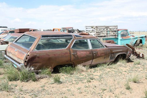 Junkyard Gems of Ernest Auto Wrecking, La Jara, Colorado