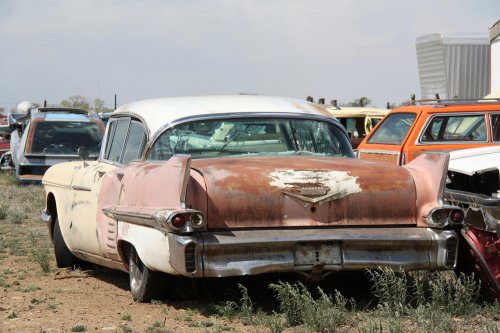 Junkyard Gems of Ernest Auto Wrecking, La Jara, Colorado