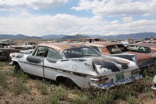Junkyard Gems of Ernest Auto Wrecking, La Jara, Colorado