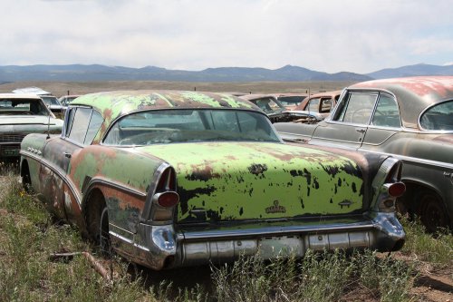 Junkyard Gems of Ernest Auto Wrecking, La Jara, Colorado