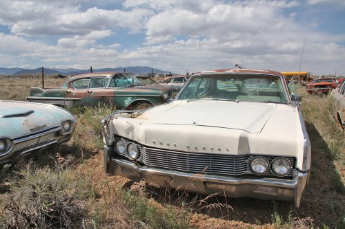Junkyard Gems of Ernest Auto Wrecking, La Jara, Colorado