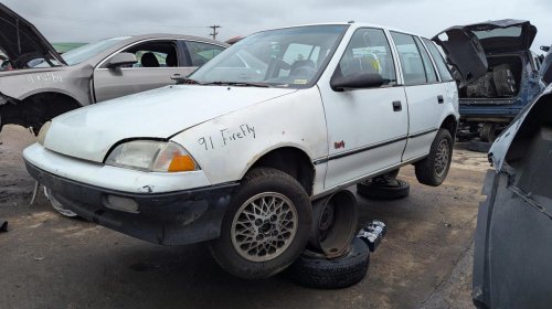 Gallery: 1992 Pontiac Firefly 5-Door Hatchback in Colorado Junkyard