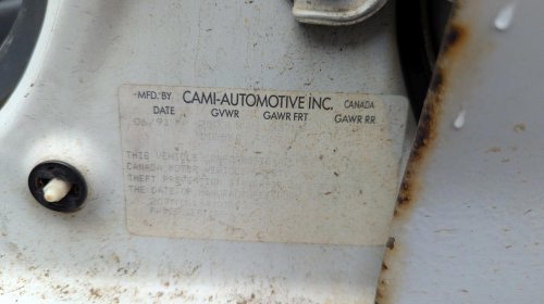 Gallery: 1992 Pontiac Firefly 5-Door Hatchback in Colorado Junkyard