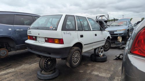 Gallery: 1992 Pontiac Firefly 5-Door Hatchback in Colorado Junkyard