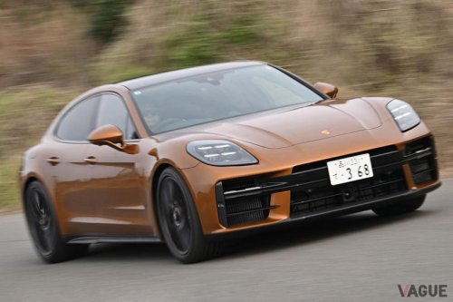 500馬力の「高級ラージセダン」ながら“ポルシェらしさ”濃厚！ 4リッターV8ターボ搭載の「パナメーラGTS」は“抜群に楽しい”けれど“極めて快適”