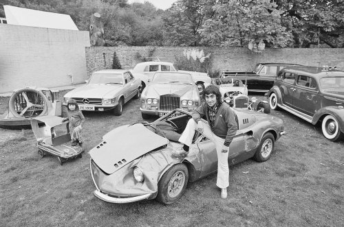 Classy stars with their classic cars