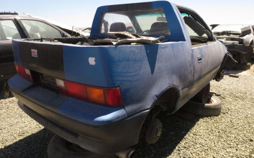 2005 Honda El Civicamino Is Junkyard Treasure—Thank You Sawzall!