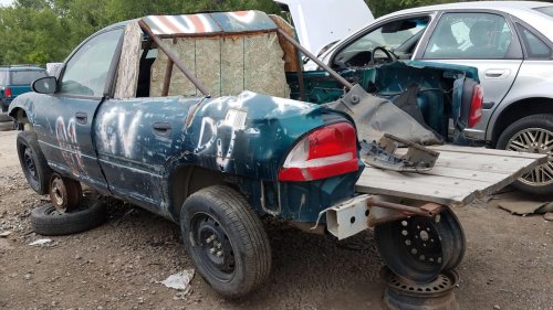 2005 Honda El Civicamino Is Junkyard Treasure—Thank You Sawzall!