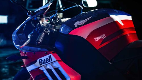 The motorcycle that looks calm but rides wild