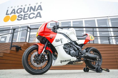 【速報！】ウェイン・レイニーが特別仕様のヤマハ「XSR900 GP」でラグナ・セカを34年ぶりに走行！