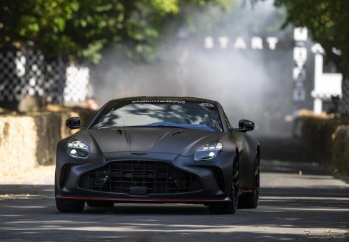 アストンマーティンの新型『ヴァンテージS』がSNSで話題に、「これで攻めたら絶対楽しい」「乗れる男になりたい」など期待の声