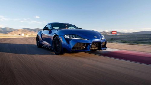 The manual, twin-turbo sports car capitalizing on the Supra's death in 2026