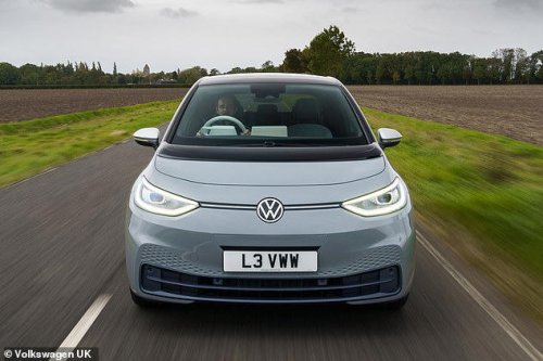 Battery, How much battery range has this electric VW lost after 107,000 miles in four years?