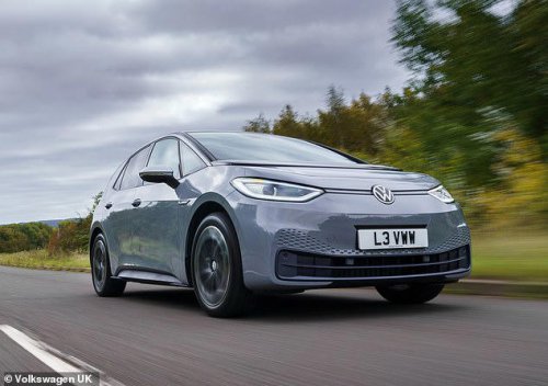 How much battery range has this electric VW lost after 107,000 miles in four years?