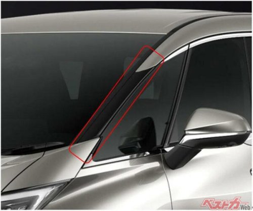 革新的な塗装技術がレクサス LMのピラーに導入！ デザインでも耐久性でも環境面でも優れた型内塗装！