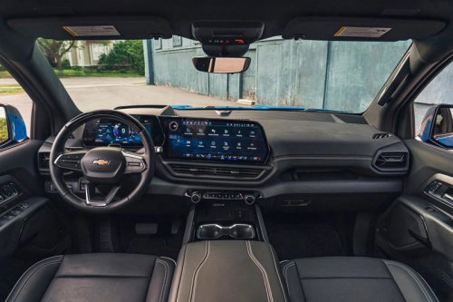 View Interior Photos of the 2025 Chevrolet Silverado EV LT