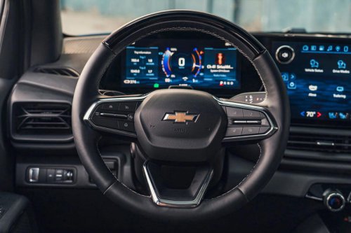 View Interior Photos of the 2025 Chevrolet Silverado EV LT