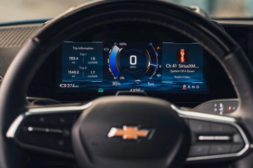 View Interior Photos of the 2025 Chevrolet Silverado EV LT