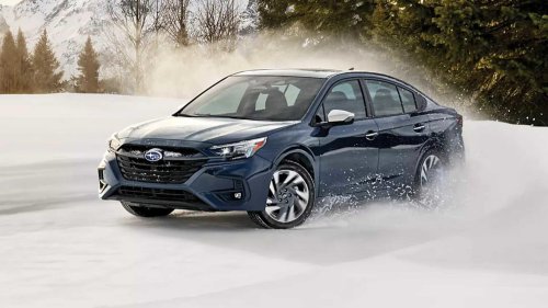 The 2023-2025 Subaru Legacy is the brand's last midsize sedan