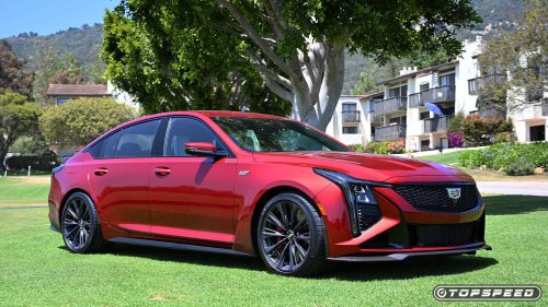 Cadillac, Cadillac CT5-V Blackwing: High-performance luxury sedan with supercharged V8