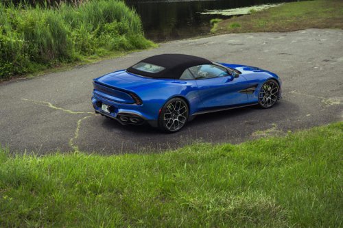 View Exterior Photos of the 2026 Aston Martin Vanquish Volante, the Brand's New Convertible