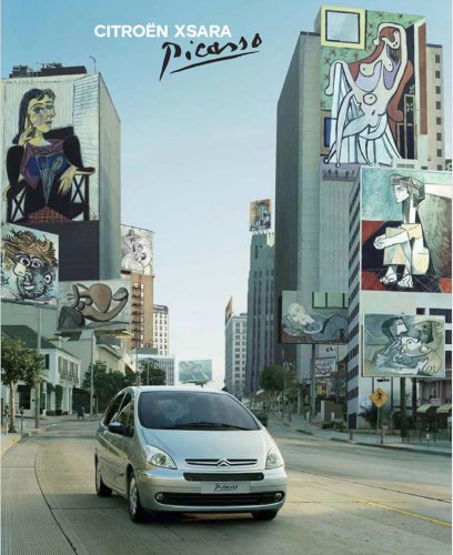 An Artistic Coincidence: Citroën Picasso Meets Pablo Picasso’s Paris