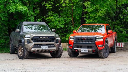 Toyota, Toyota Tacoma, Nissan, Toyota Tacoma Trailhunter vs Nissan Frontier Pro-4X Comparison