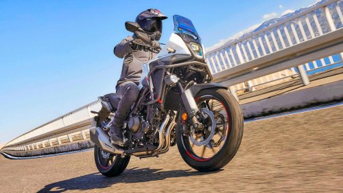The Honda ADV with Gold Wing comfort and off-road capability