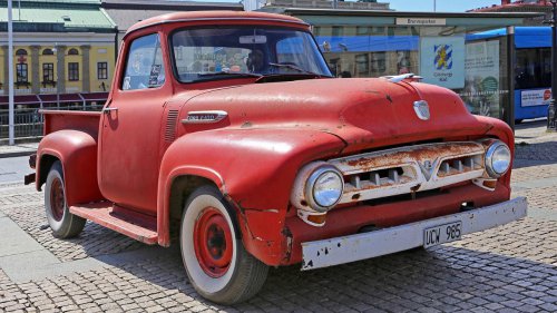 These vintage trucks outlasted their time