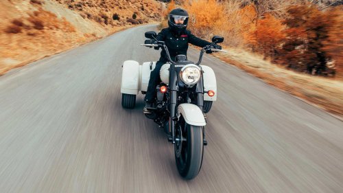The three-wheeler built for long southwestern highways
