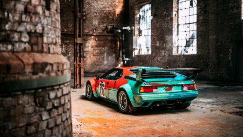 Here's All About The Time Andy Warhol Painted A BMW