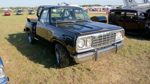 Retro pickups with muscle car parts