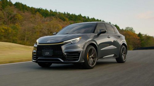 The Lexus LBX Morizo RR is a hot hatch with a manual gearbox