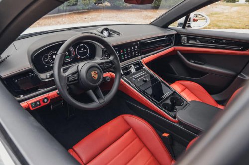View Interior Photos of the 2025 Porsche Panamera 4 E-Hybrid