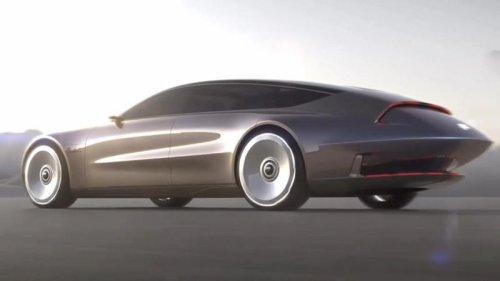 Photos: GM China's Buick EV concept blends space car design with modern tech