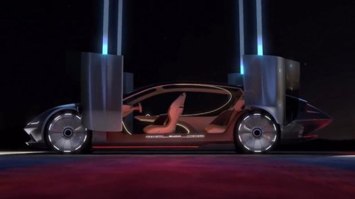 Photos: GM China's Buick EV concept blends space car design with modern tech